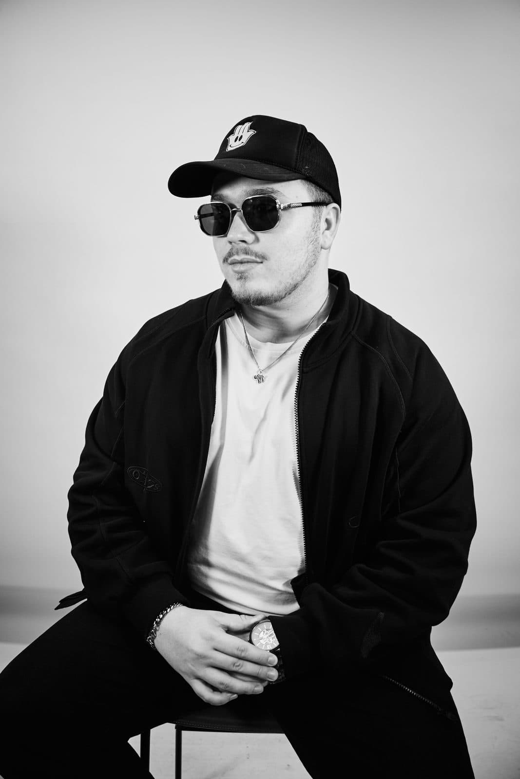 Black and white portrait of Rotation Sensation